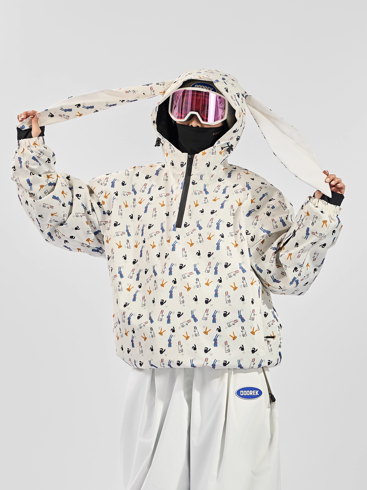 Bunny Ear 15K/10K Pullover Snow Anorak - Unisex | Doorek