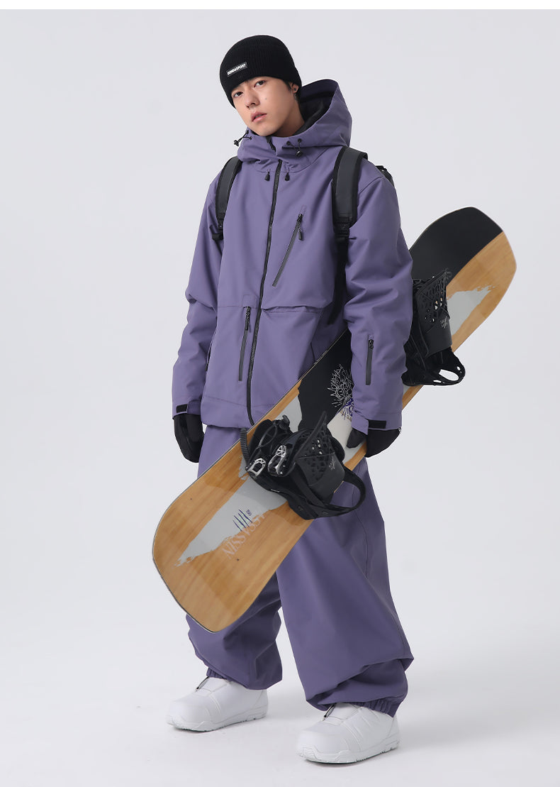 Freestyle-Tech 3L Insulated Shell Ski Jacket - Unisex | Searipe