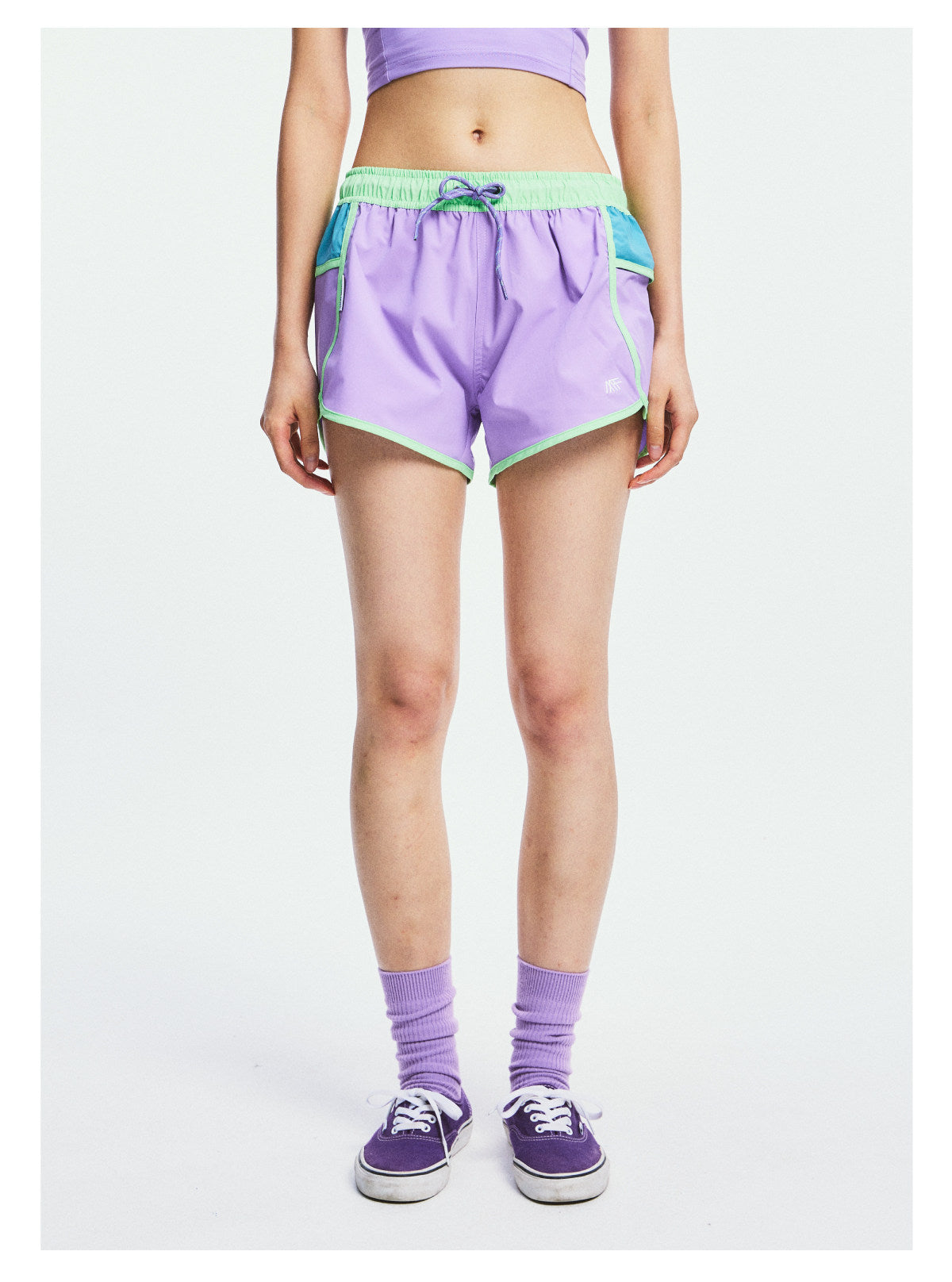 [Clearance] Quick-Dry Color-Block Packable Surf Shorts – Women's | MOUNTAINFEVER