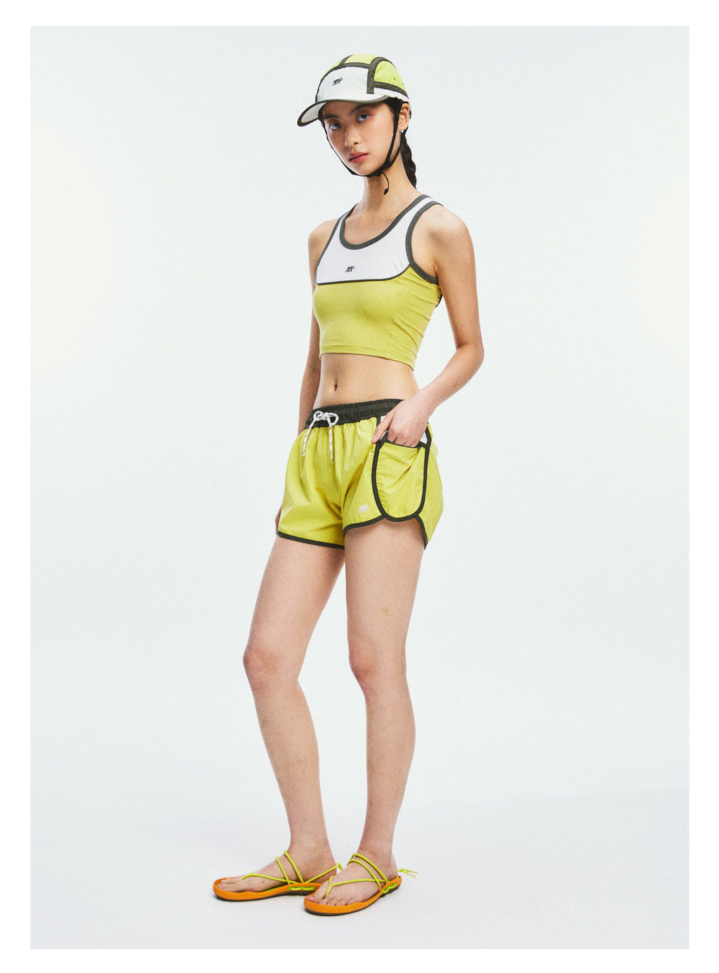 [Clearance] Quick-Dry Color-Block Packable Surf Shorts – Women's | MOUNTAINFEVER