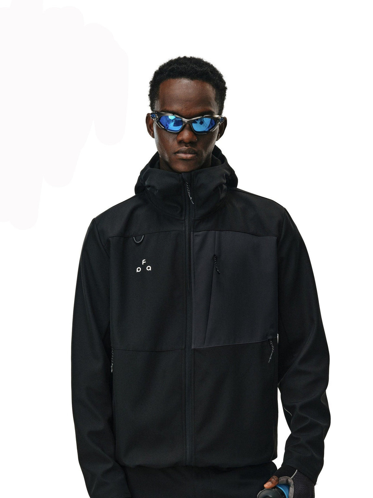 Color-Block Water-Repellent Softshell Hooded Jacket – Unisex | FPA