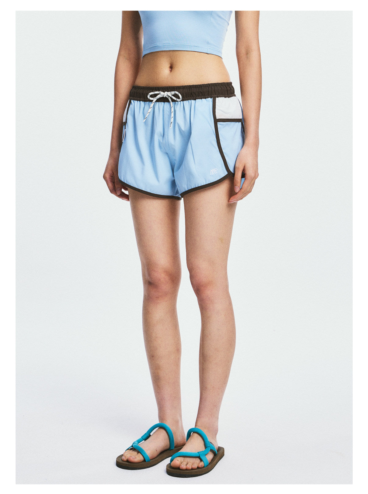 [Clearance] Quick-Dry Color-Block Packable Surf Shorts – Women's | MOUNTAINFEVER