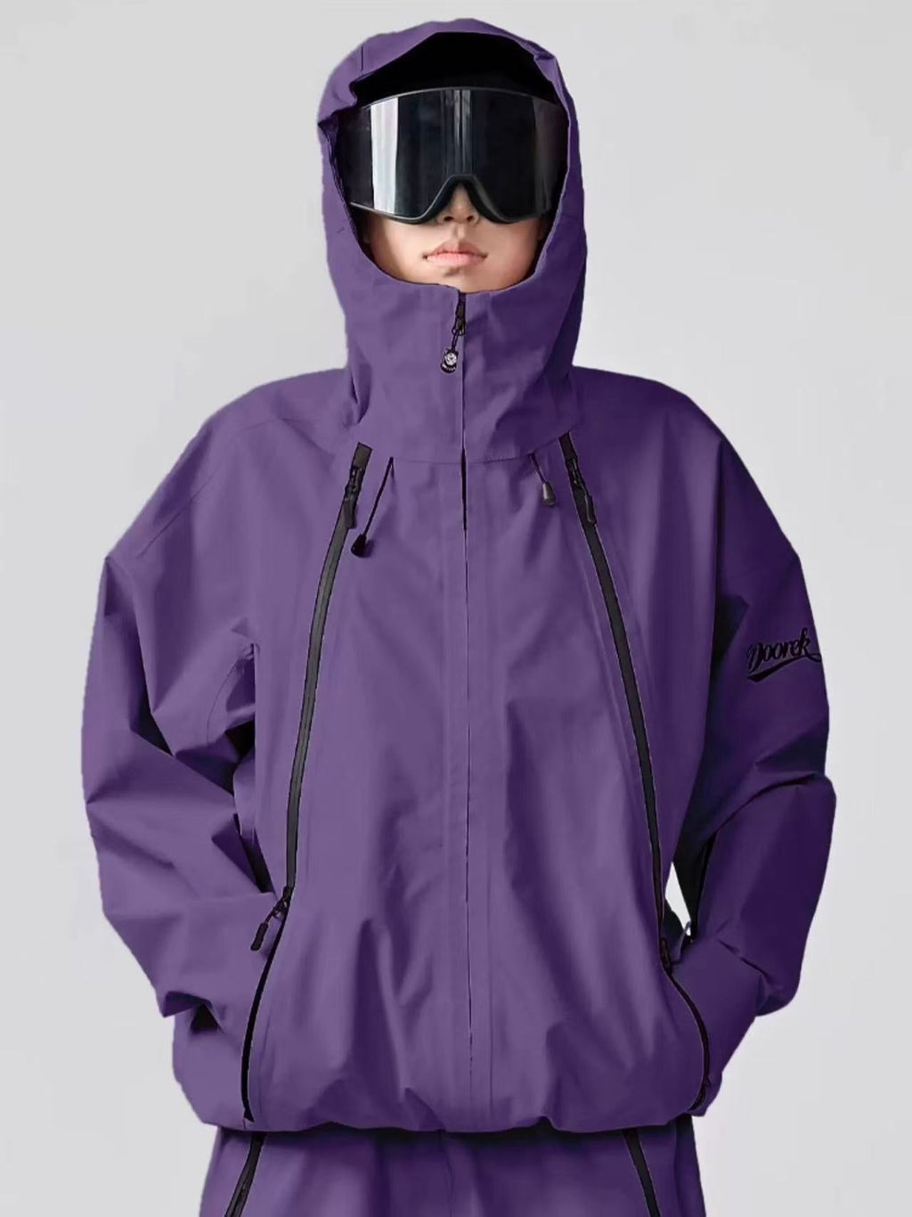 EP Series 3L Shell Baggy Ski Jacket – Unisex | Doorek