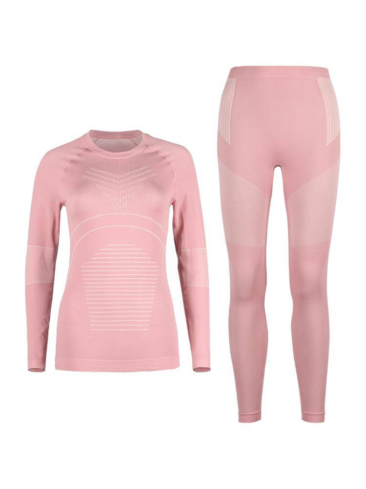 Pink Thermal Underwear - Women's | Gsou Snow