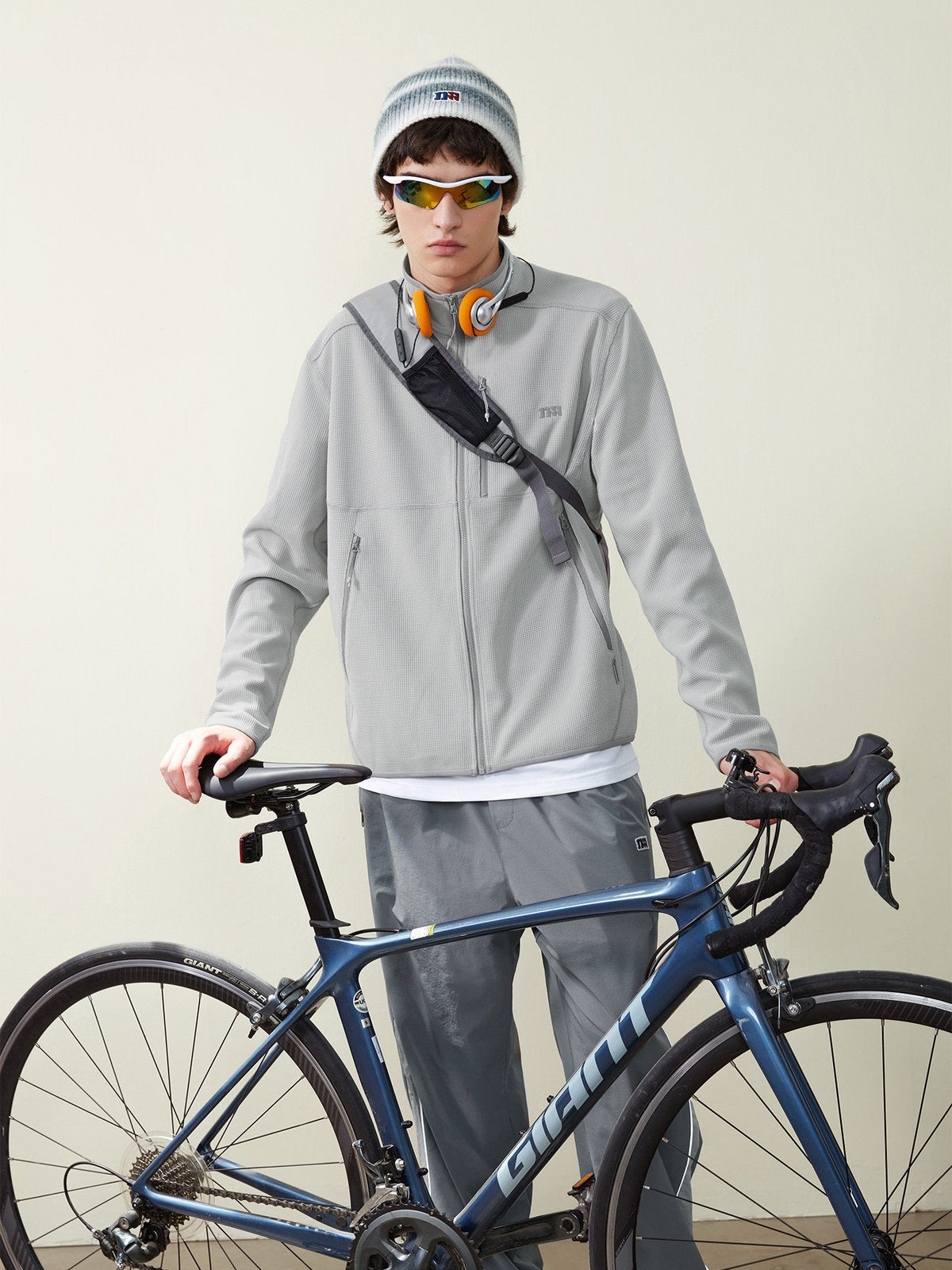 360G Waffle 5A Antibacterial Zip Sweatshirt – Unisex | NOTHOMME