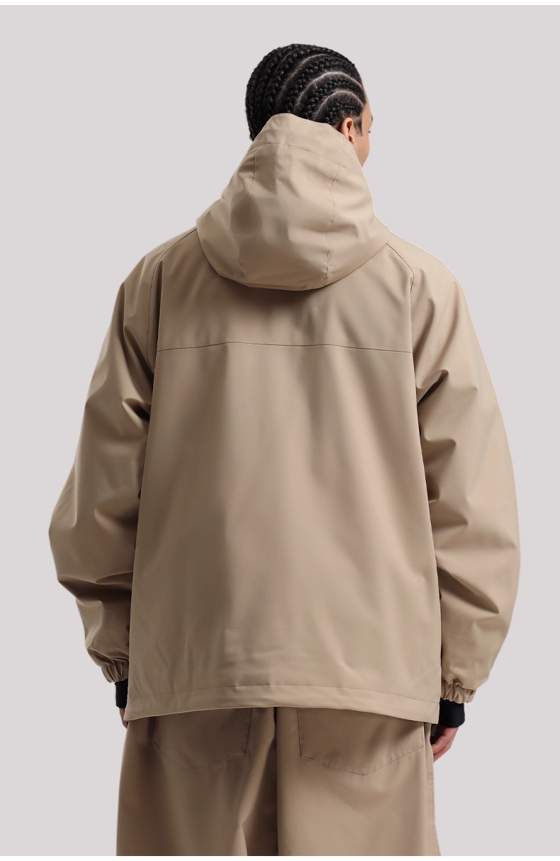 Minimalist Insulated Snow Anorak - Men's | Gsou Snow