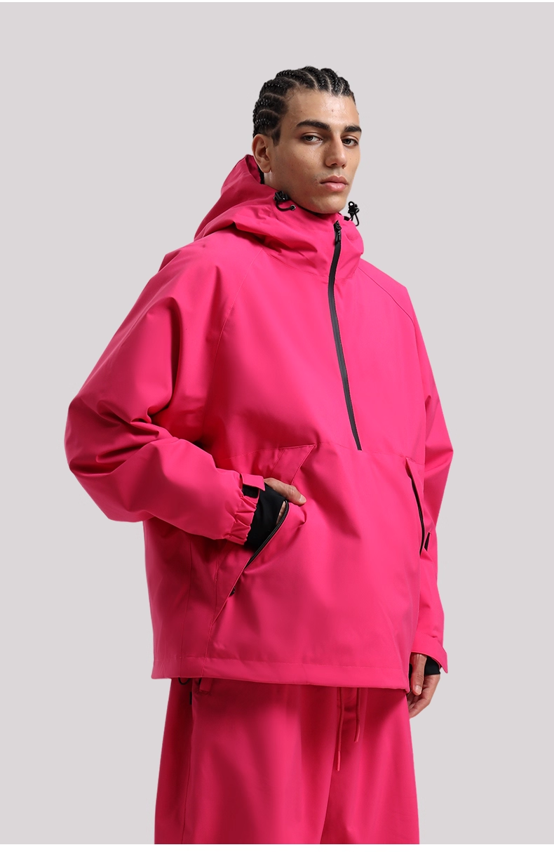 Minimalist Insulated Snow Anorak - Men's | Gsou Snow