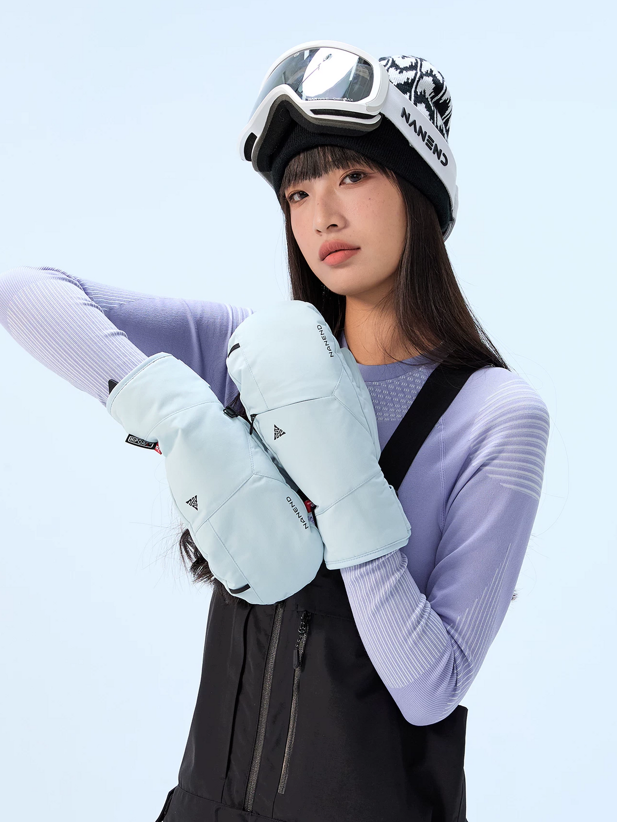 PrimaLoft Gold Hybrid Finger Ski Mittens – Unisex | NANEND