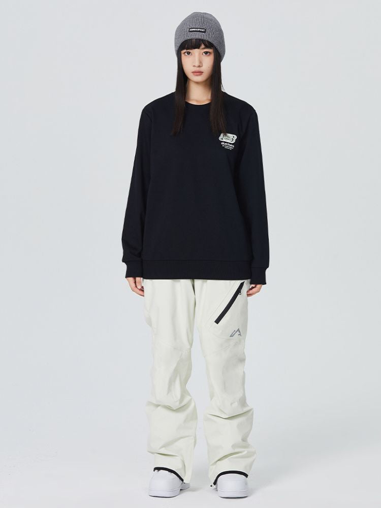 Diagonal Zipper Snow Pants - Men's | Searipe
