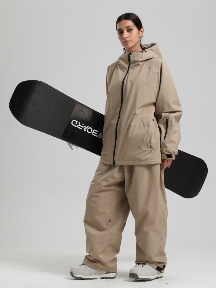 Sleek Oversized 20K Snow Jacket - Women's | Gsou Snow