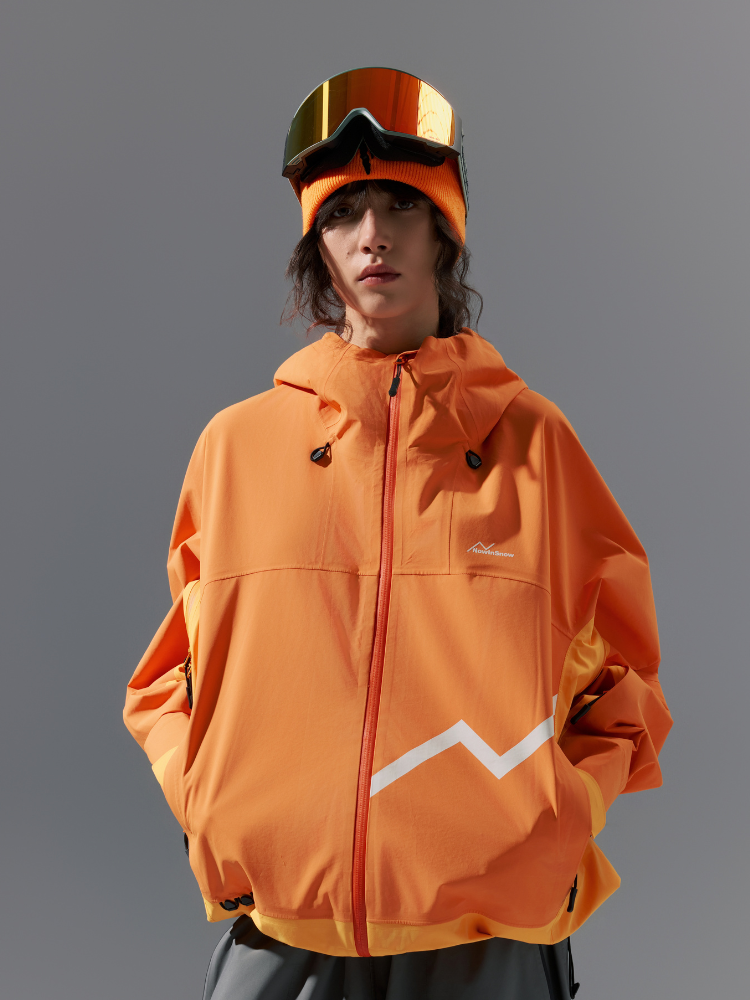 20K Waterproof 3L Shell Ski Jacket  – Unisex | NowInSnow