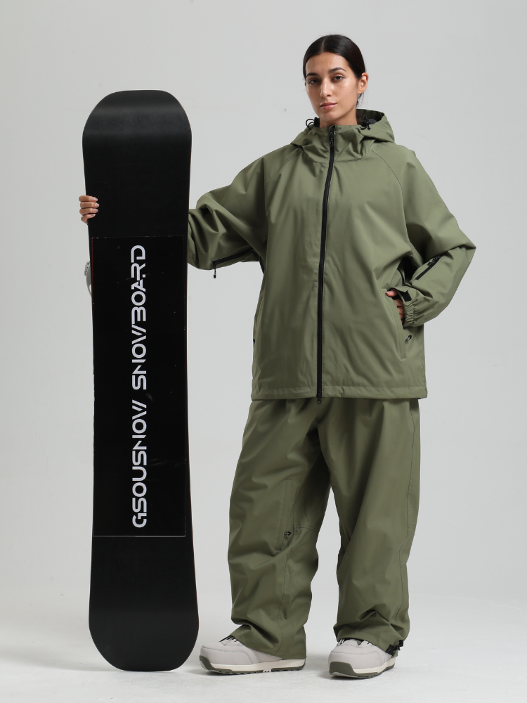 Sleek Oversized 20K Snow Jacket - Women's | Gsou Snow