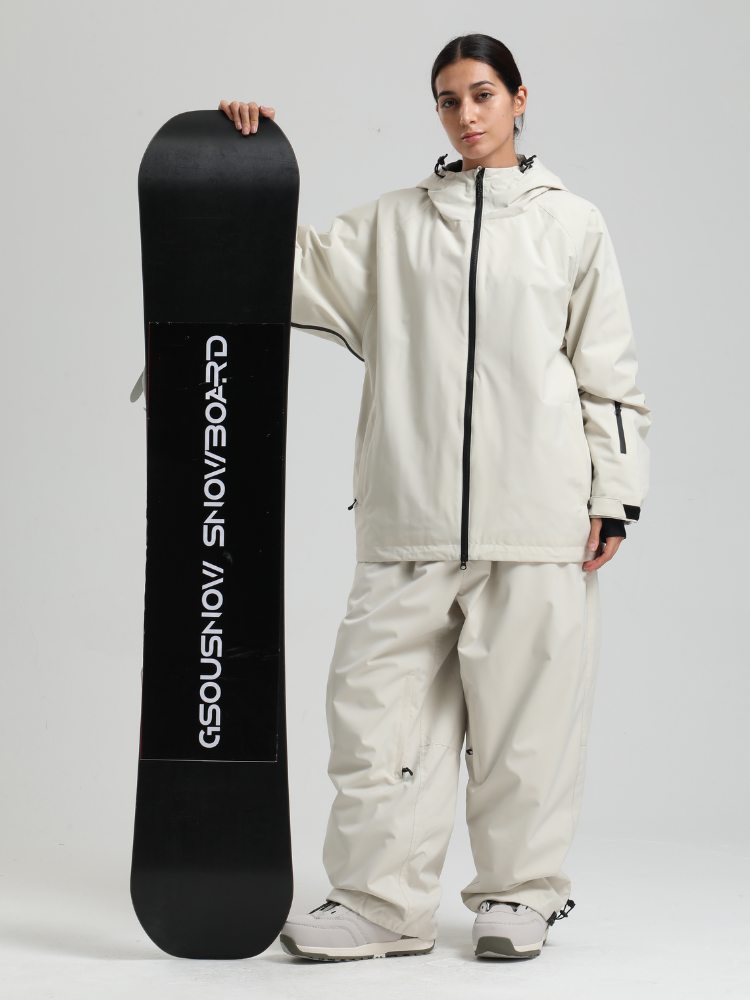 Sleek Oversized 20K Snow Jacket - Women's | Gsou Snow