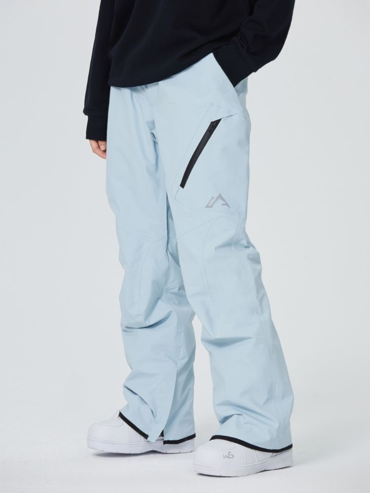 Diagonal Zipper Snow Pants - Men's | Searipe
