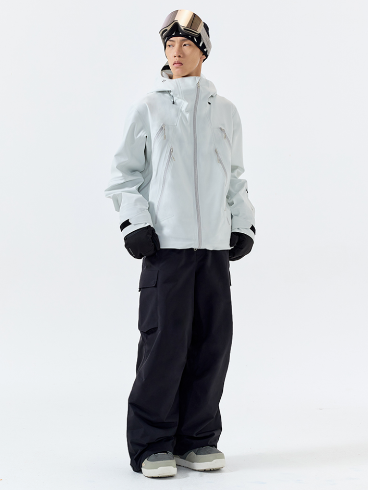 3L Waterproof Breathable RECCO® Snow Pants – Unisex | NANEND
