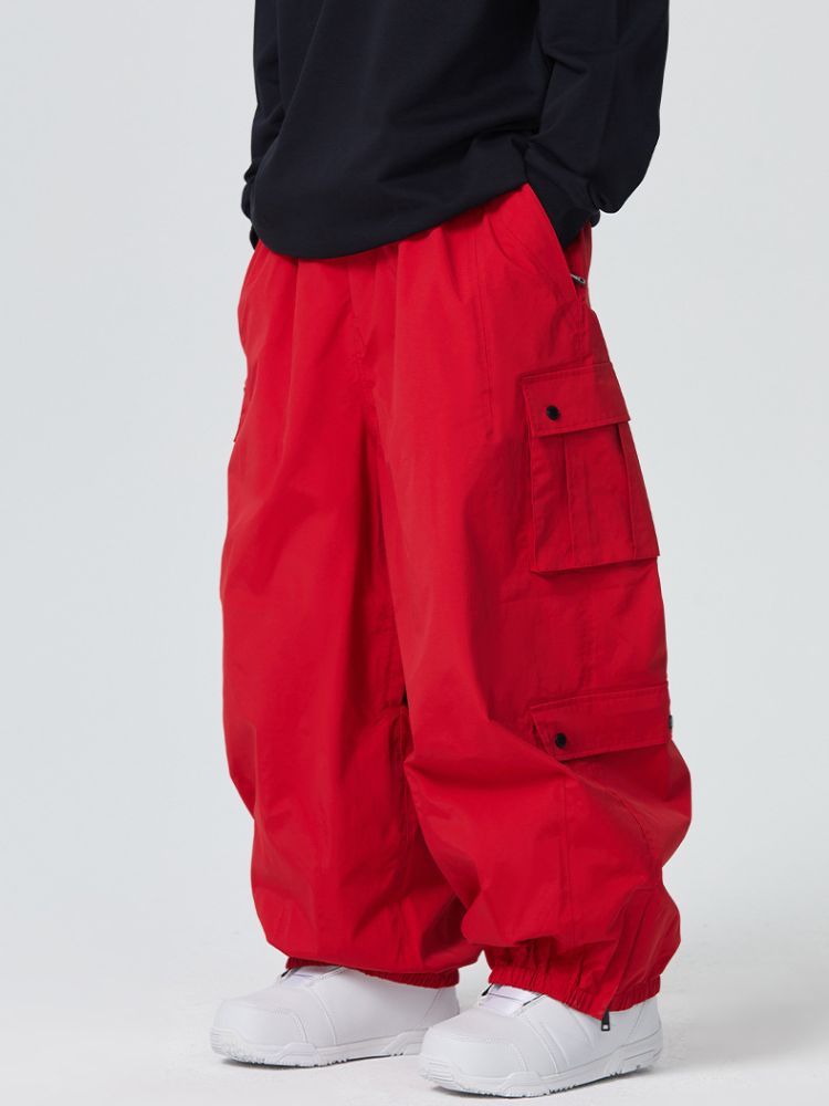 3L Monochrome Baggy Cargo Pants - Unisex | Searipe