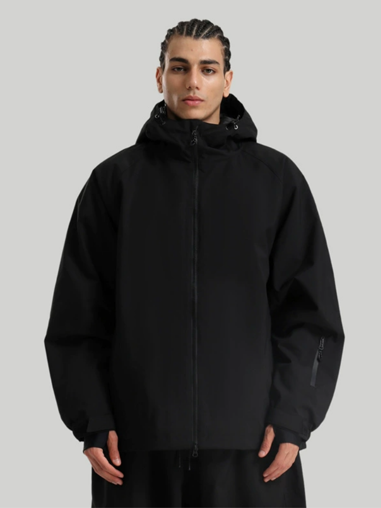 Sleek Oversized 20K Snow Jacket - Men's | Gsou Snow