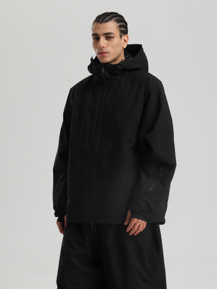 Sleek Oversized 20K Snow Jacket - Men's | Gsou Snow