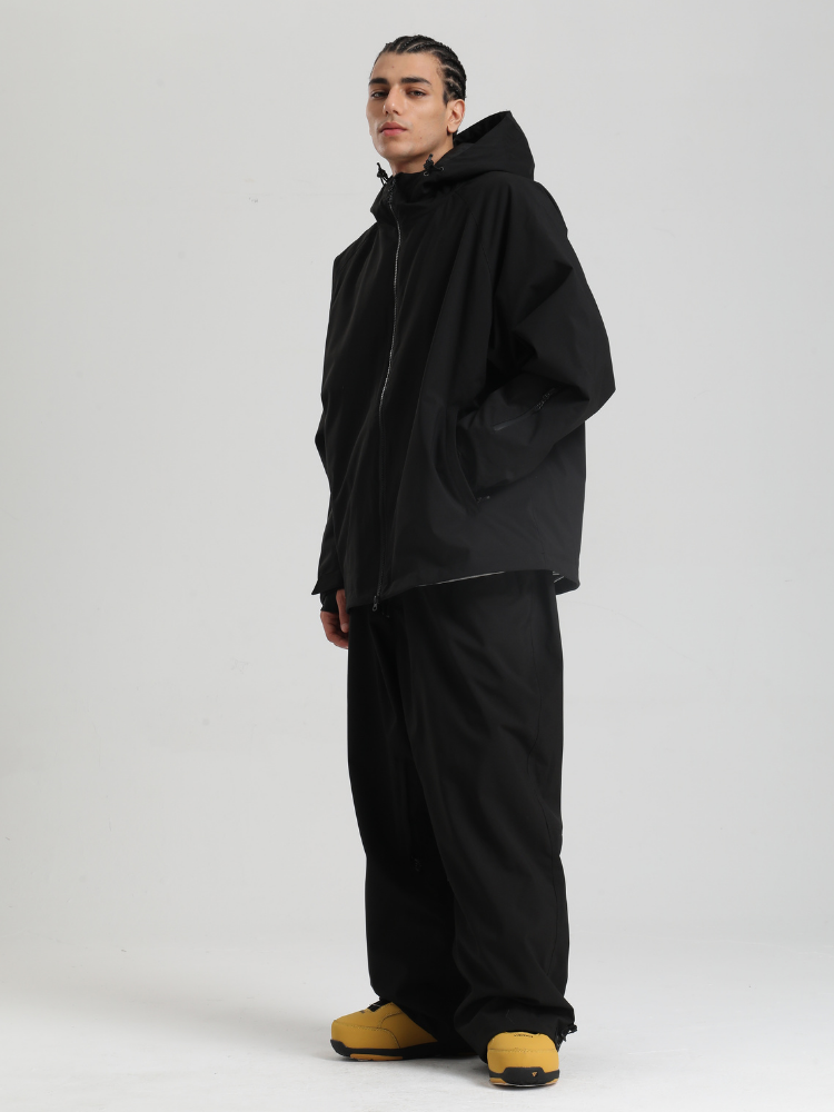 Sleek Oversized 20K Snow Jacket - Men's | Gsou Snow