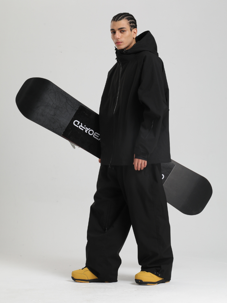 Sleek Oversized 20K Snow Jacket - Men's | Gsou Snow