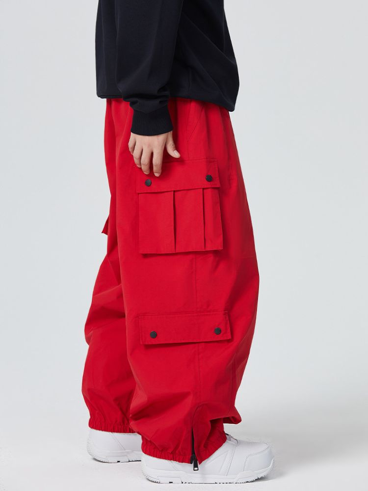 3L Monochrome Baggy Cargo Pants - Unisex | Searipe