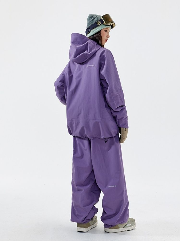 Arc Core 3L Fully filled with cotton Keep warm Ski Jacket - Women's | NANEND