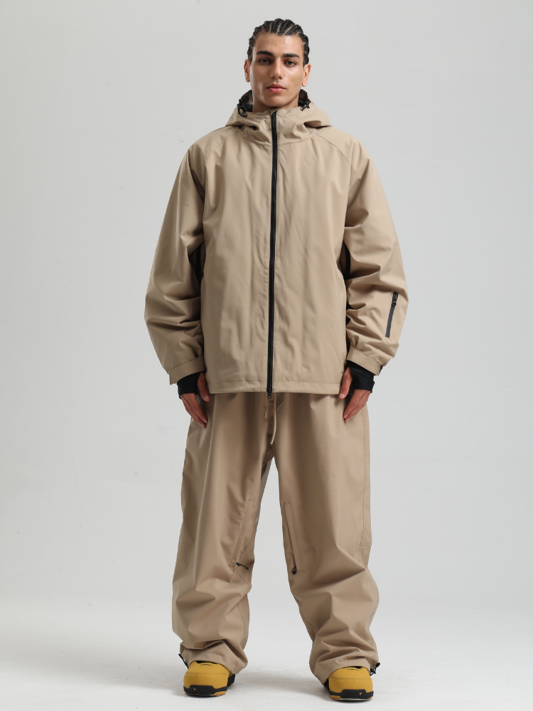 Sleek Oversized Snow Suit - Men's | Gsou Snow