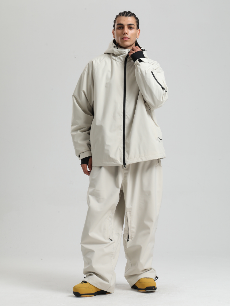 Sleek Oversized Snow Suit - Men's | Gsou Snow