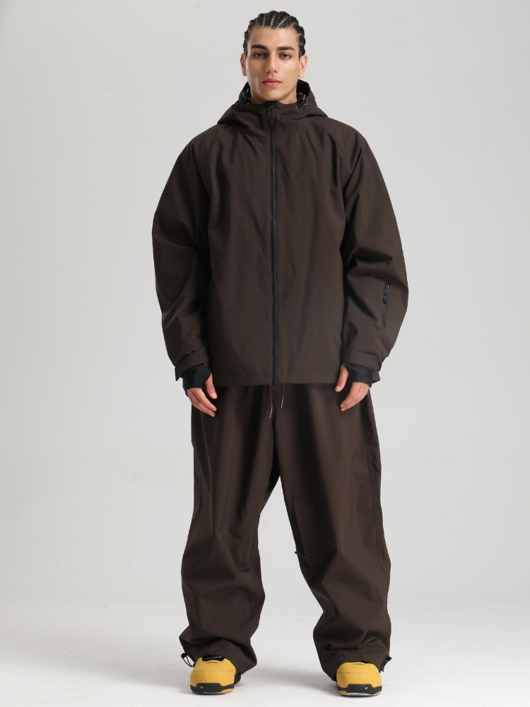 Sleek Oversized Snow Suit - Men's | Gsou Snow