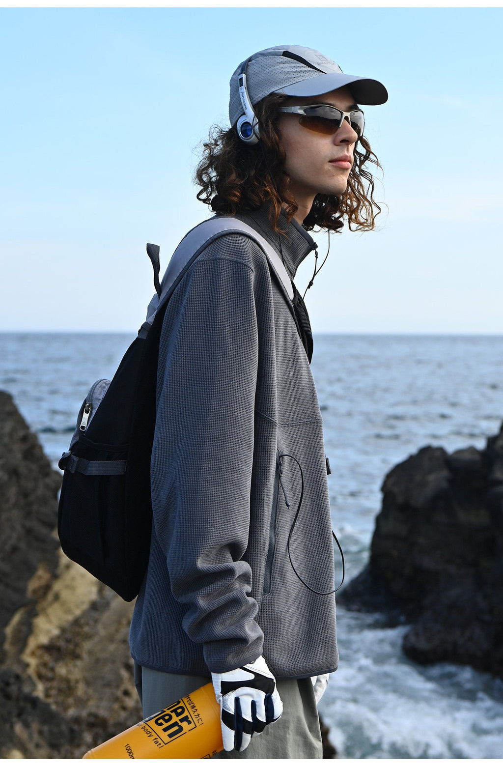 360G Waffle 5A Antibacterial Zip Sweatshirt – Unisex | NOTHOMME