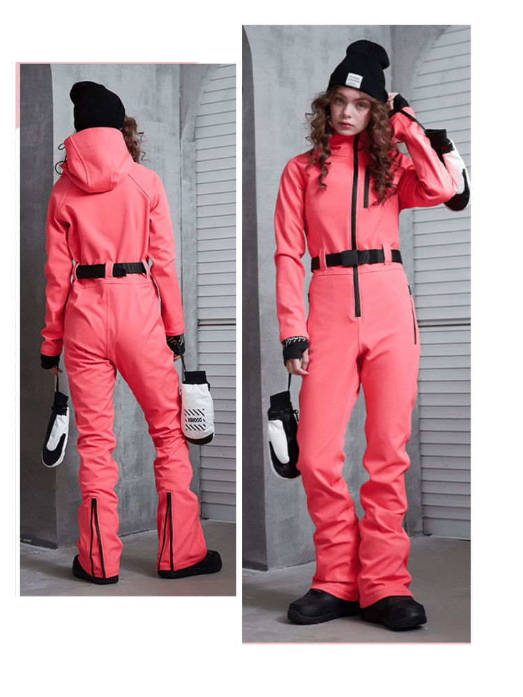 [Clearance] Slim Fit Ski Jumpsuit - Women's | Doorek