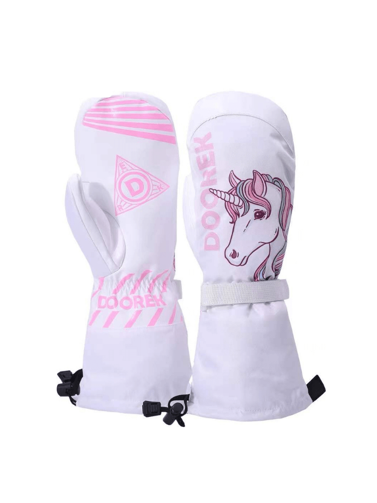 Shaped Long Mittens | Doorek