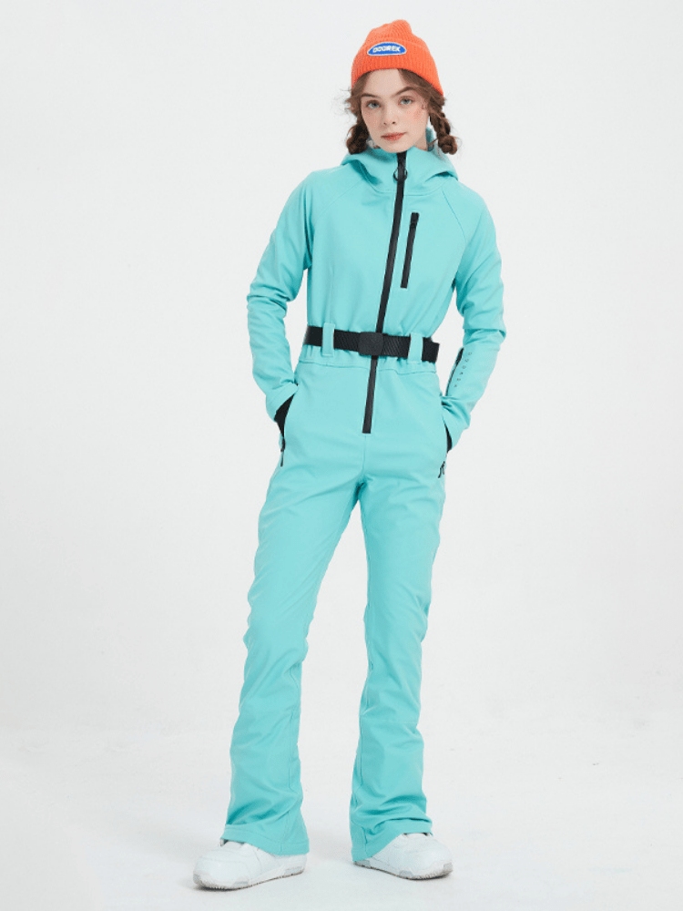 [Clearance] Slim Fit Ski Jumpsuit - Women's | Doorek