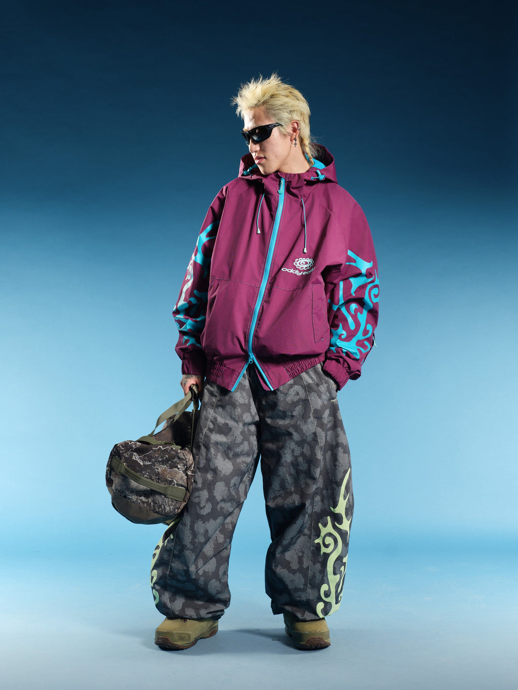 Thorn Graphic 20K Baggy Ski Jacket – Unisex | OddyEddy