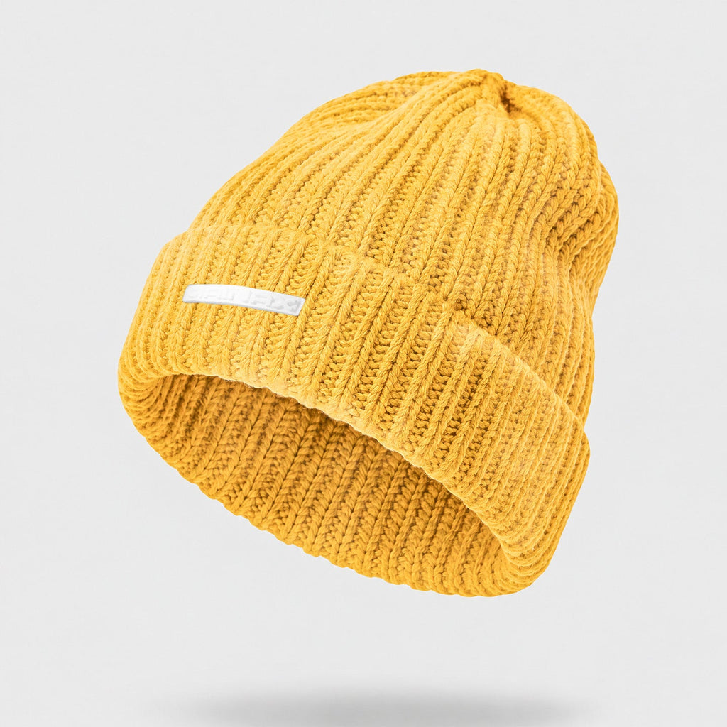 Chunky Ribbed Slouchy Knit Beanie – Unisex | GAINAX