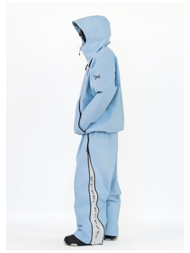 EP Series 3L Shell Baggy Ski Pants - Unisex | Doorek