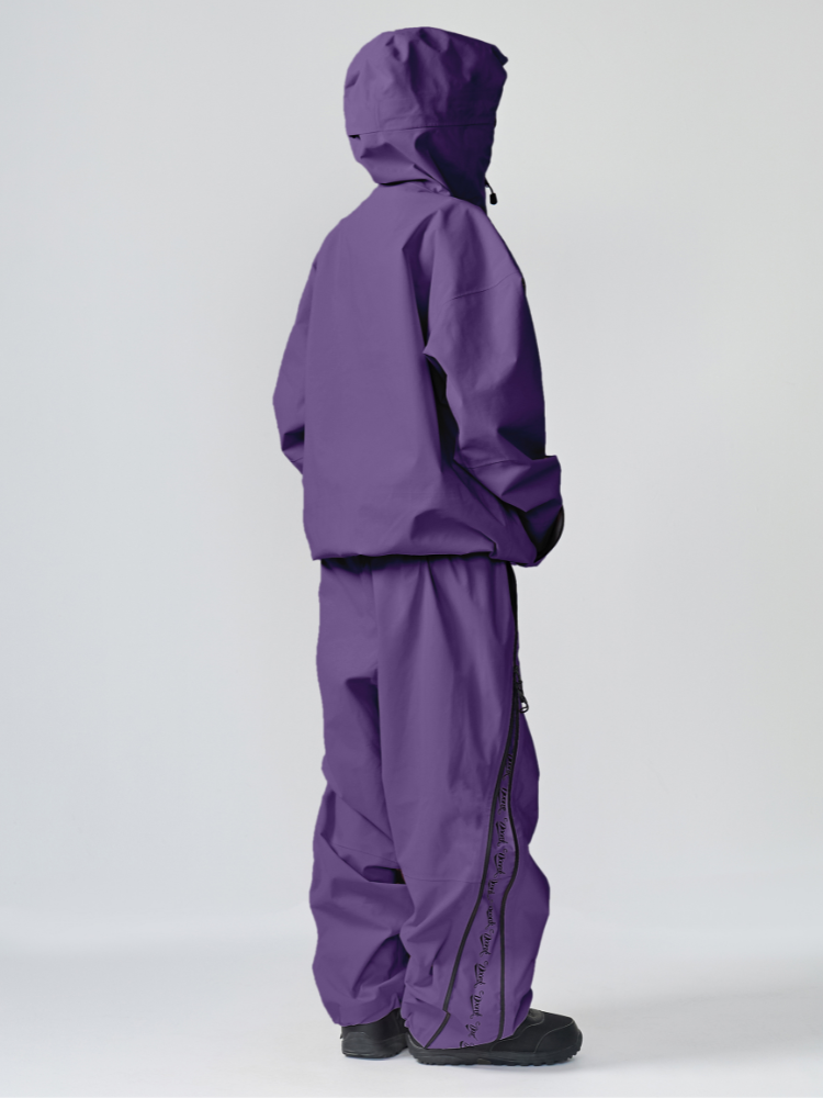 EP Series 3L Shell Baggy Ski Jacket – Unisex | Doorek