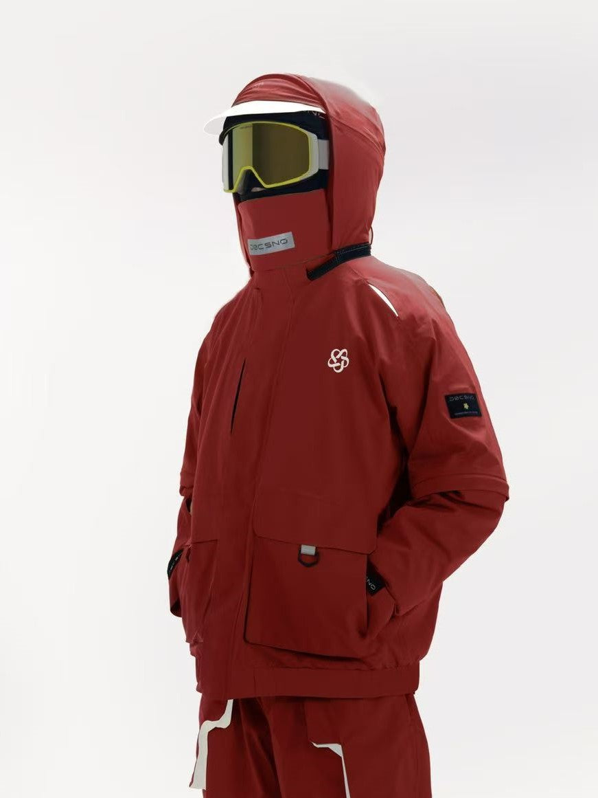 20K ePTFE 3L Insulated System Ski Jacket – Unisex | DØCSNO
