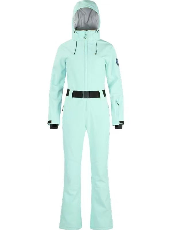 Sleek Belted Ski Suit – Women's | Gsou Snow