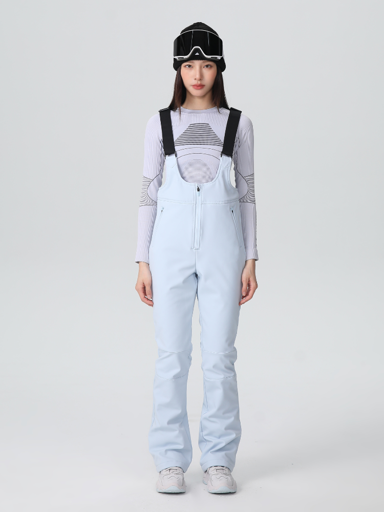 Sleek Dynamic Stretch Ski Bibs - Women's | Searipe