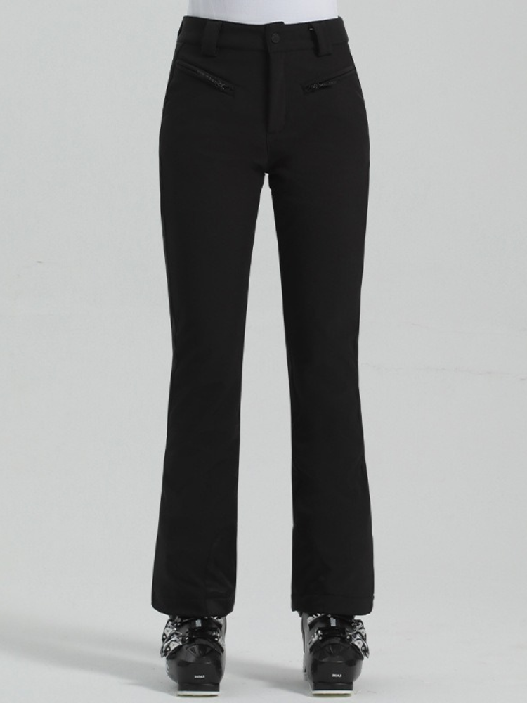 [Clearance] Elegant High Waist Stretch Pants - Women's | Gsou Snow