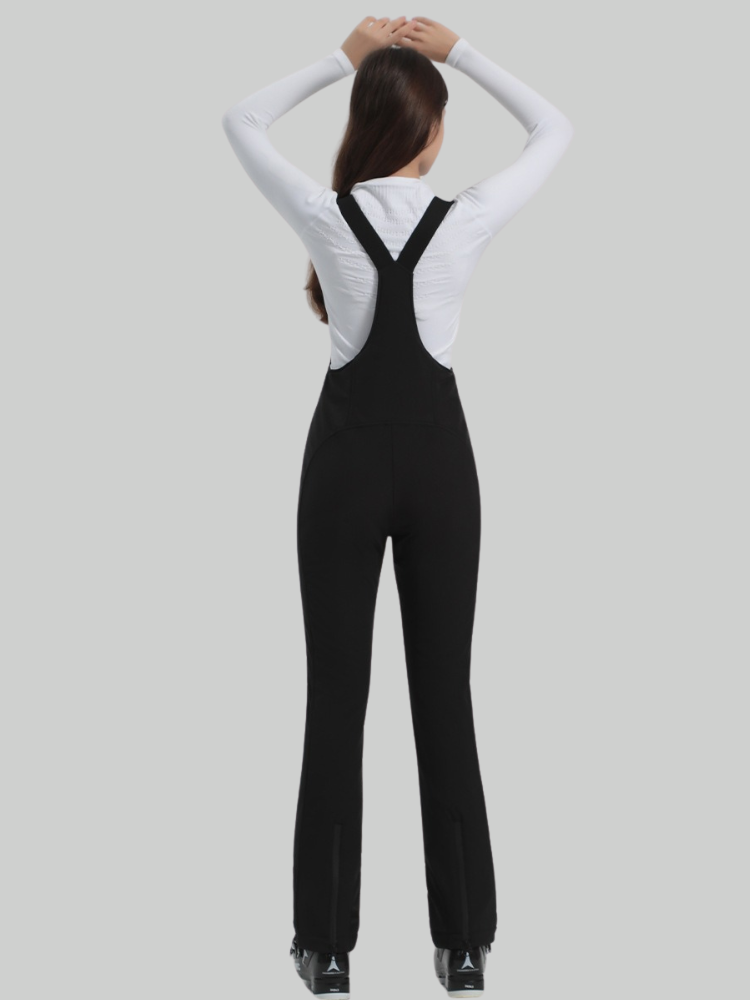 [Clearance] Trendy Slim Fit Snow Bibs - Women's | Gsou Snow