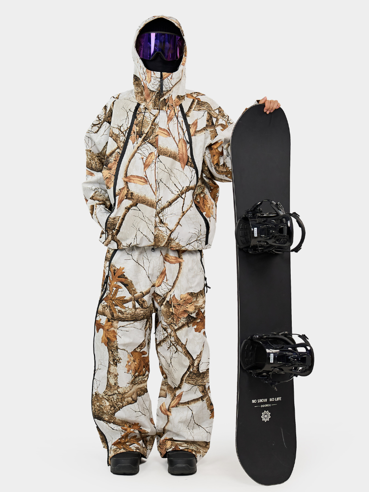 EP Series 3L Shell Baggy Ski Jacket – Unisex | Doorek