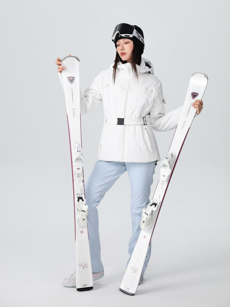 Chic Grid Insulated Ski Jacket - Women's | Searipe