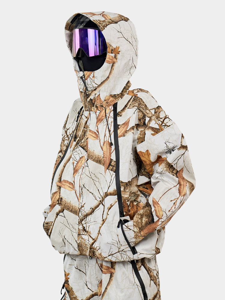 EP Series 3L Shell Baggy Ski Jacket – Unisex | Doorek