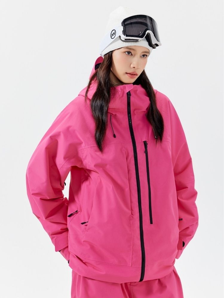 Arc Core 3L Fully filled with cotton Keep warm Ski Jacket - Women's | NANEND