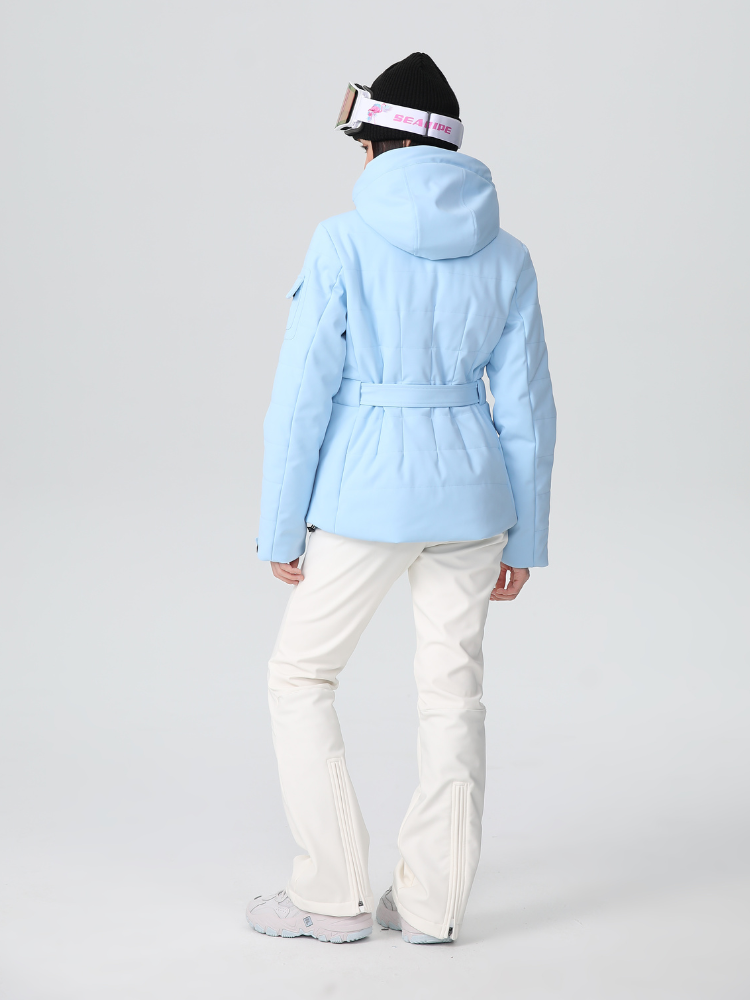 Chic Grid Insulated Ski Jacket - Women's | Searipe