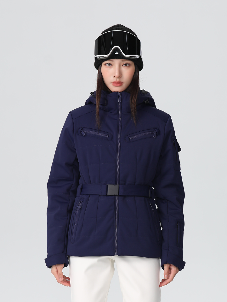 Chic Grid Insulated Ski Jacket - Women's | Searipe