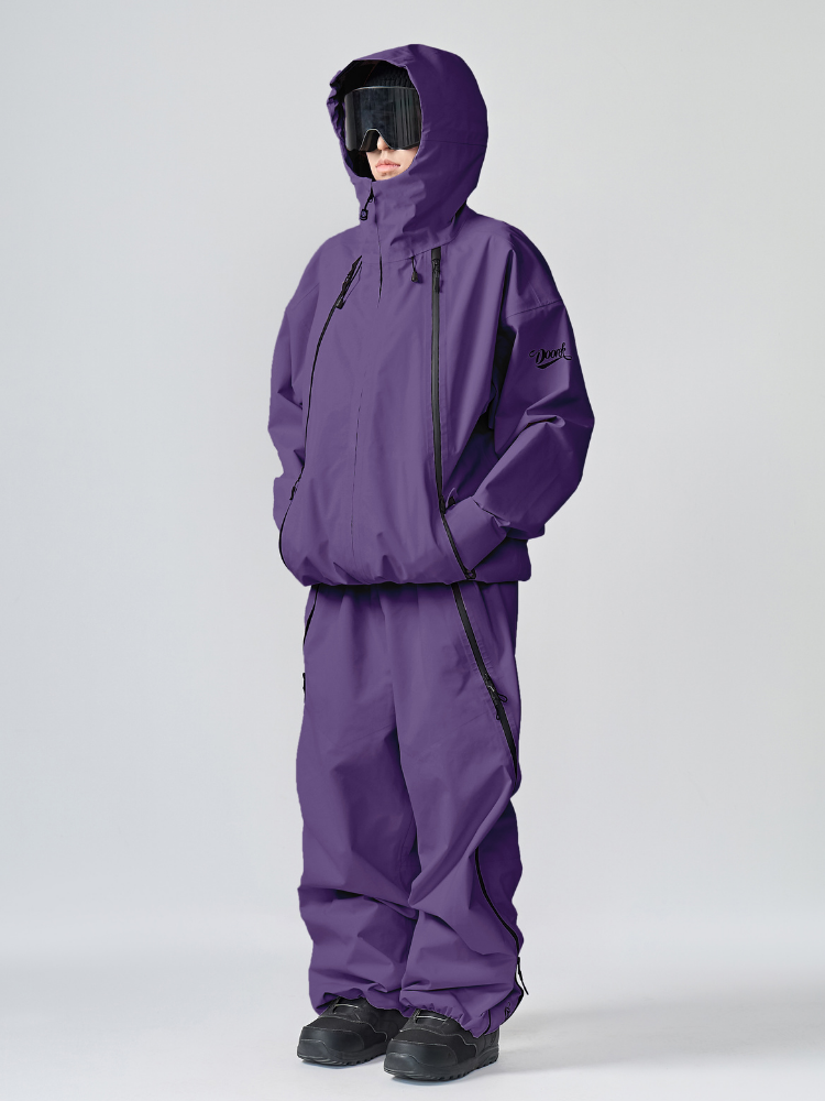 EP Series 3L Shell Baggy Ski Jacket – Unisex | Doorek