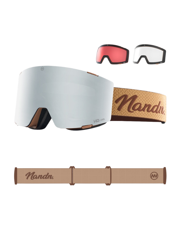 TriVision Magnetic Ski Goggles – Unisex | NANDN